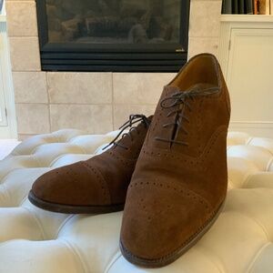 Men’s Brown Suede Brogues, US Size 13 - 13 1/2. in great condition